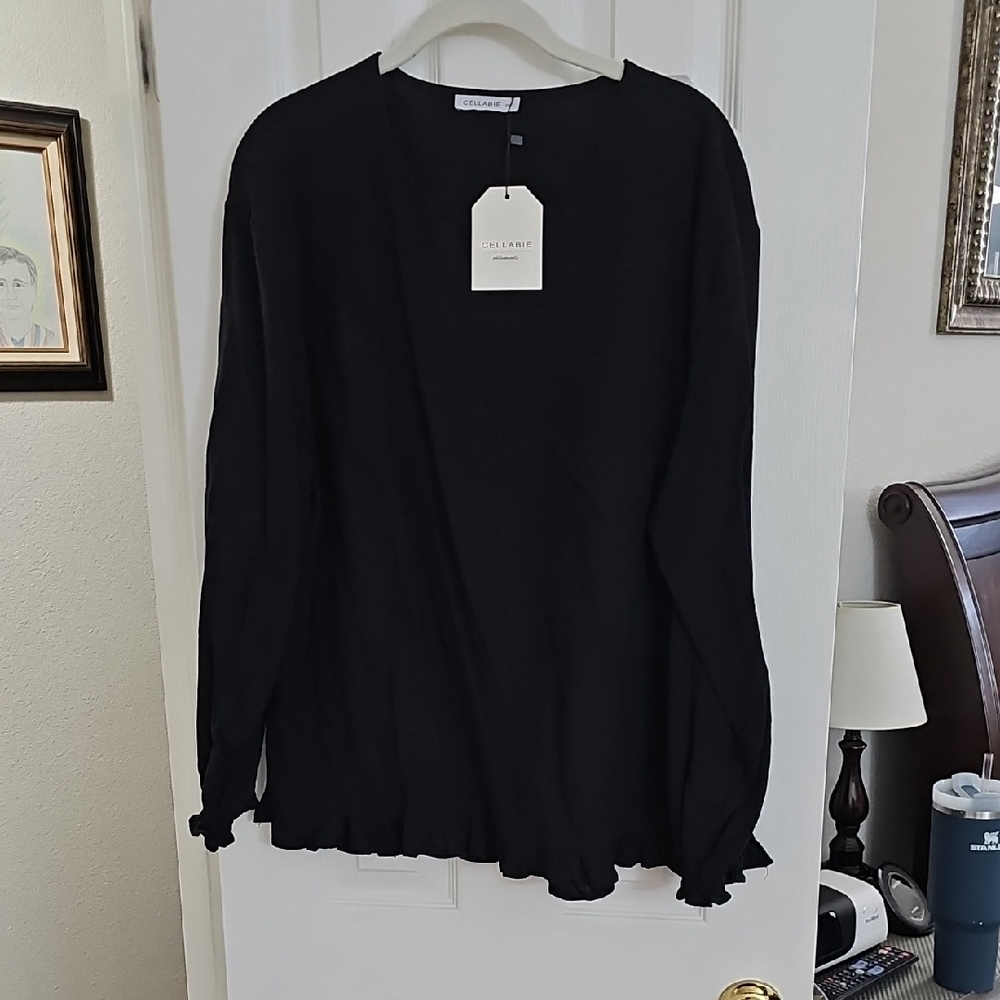 Black Women's Blouse